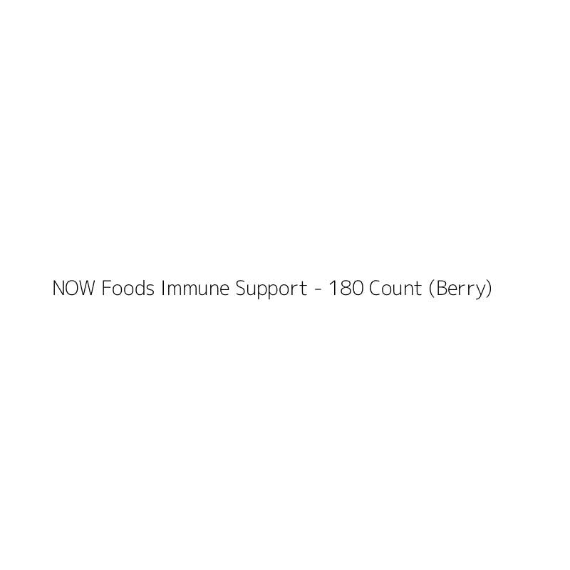 NOW Foods Immune Support - 180 Count (Berry)