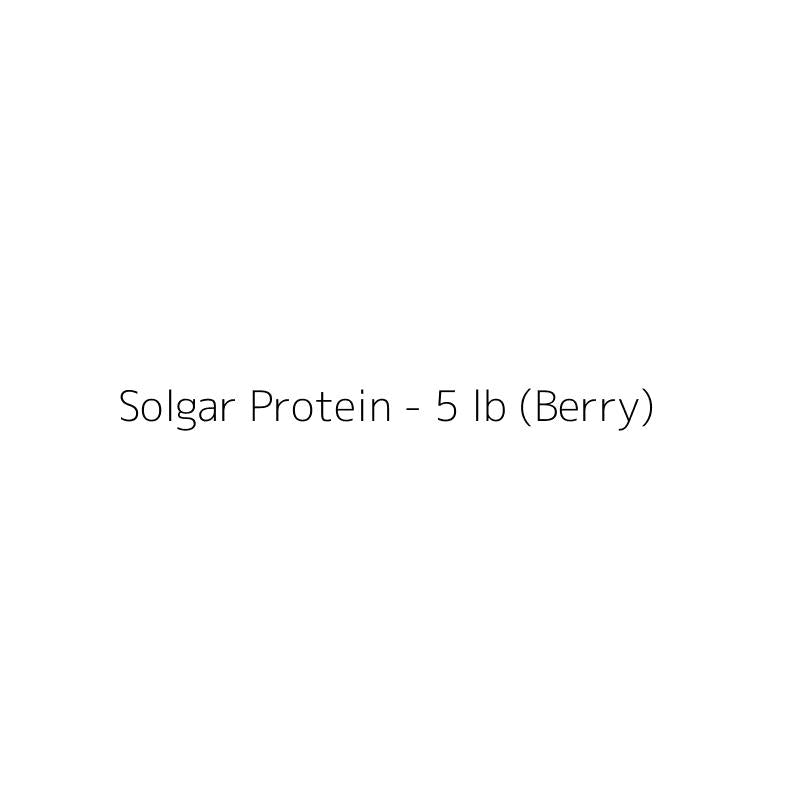 Solgar Protein - 5 lb (Berry)