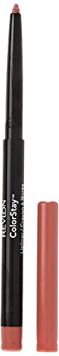 Revlon Colorstay Lip Liner Makeup with Built-in-Sharpener, Longwear Rich Colors, Smooth Application, 630 Nude, 0.01 oz