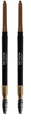 Revlon ColorStay Eyebrow Pencil with Spoolie Brush, Waterproof, Hair-Like Strokes, Stocking Stuffer for Her, 205 Blonde, 0.021 oz
