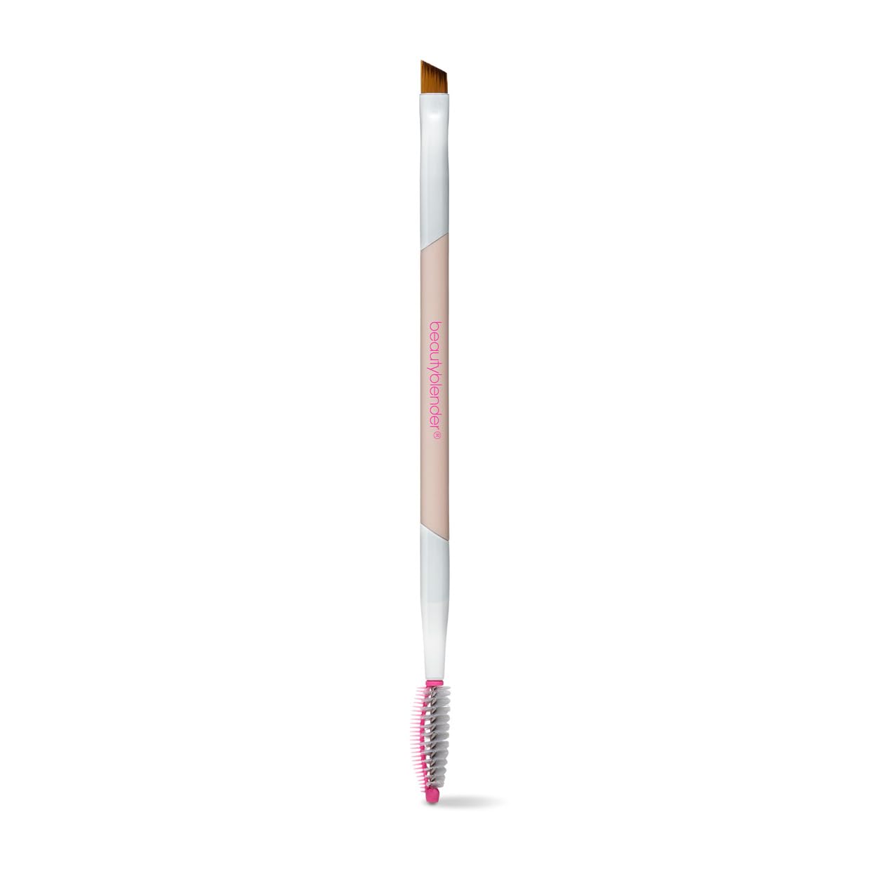 beautyblender THE PLAYER 3-Way Brow Brush, Double Sided Makeup Brush. Vegan, Cruelty Free and Made in the USA