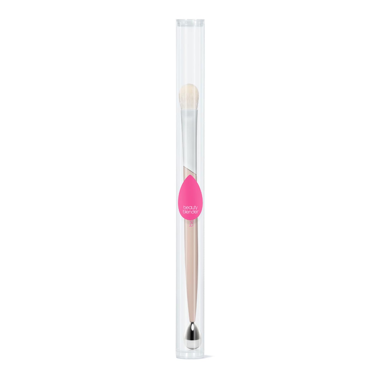 beautyblender THE PLAYER 3-Way Brow Brush, Double Sided Makeup Brush. Vegan, Cruelty Free and Made in the USA