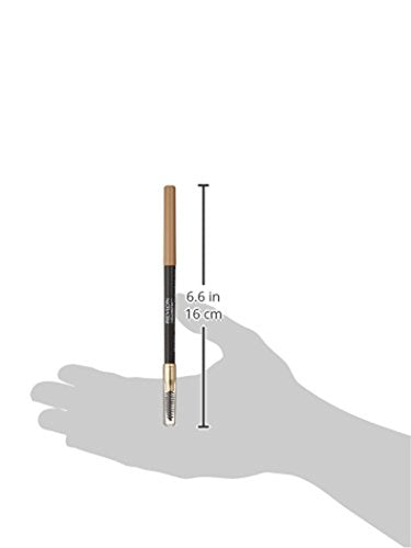 Revlon ColorStay Eyebrow Pencil with Spoolie Brush, Waterproof, Hair-Like Strokes, Stocking Stuffer for Her, 205 Blonde, 0.021 oz