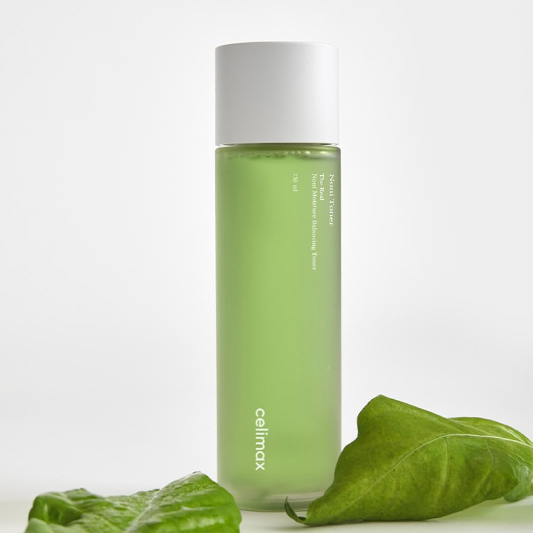 celimax Noni Moisture Balancing Toner | with Noni Extract, Facial Astringent, Hydrating, Exfoliating, for Sensitive Dry Skin, Fine Lines, Korean Skincare, 150ml