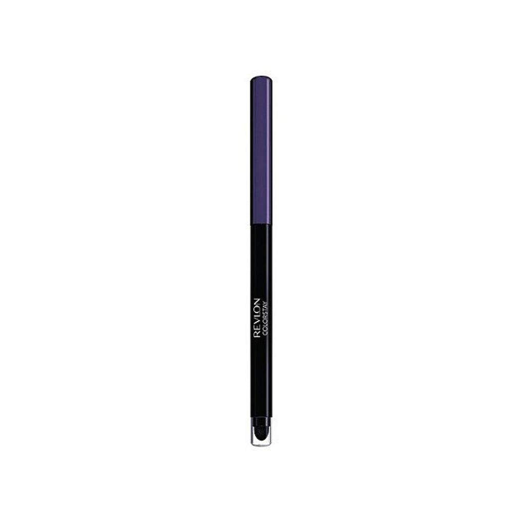 Revlon ColorStay Pencil Waterproof Eyeliner, Smudge-Proof, Eye Makeup with Built-In Sharpener, Stocking Stuffer for Women, 202 Black Brown, 0.01 oz