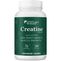 Great Lakes Wellness Creatine Monohydrate Capsules, 180 Count (30 Day Supply), 5000mg Pure Creatine per Serving, Build Lean Muscle, Strength & Recovery, Capsule Alternative to Creatine Powder