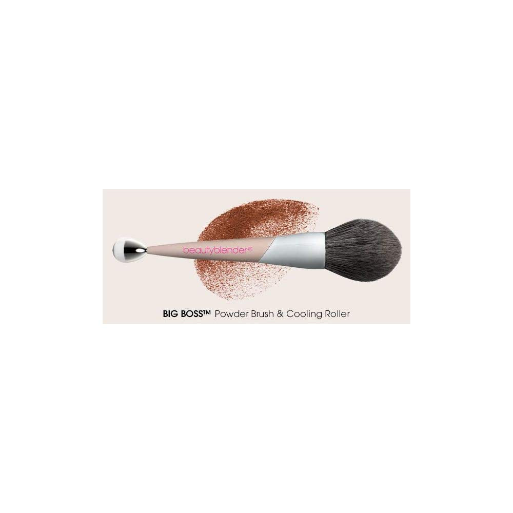 beautyblender THE PLAYER 3-Way Brow Brush, Double Sided Makeup Brush. Vegan, Cruelty Free and Made in the USA