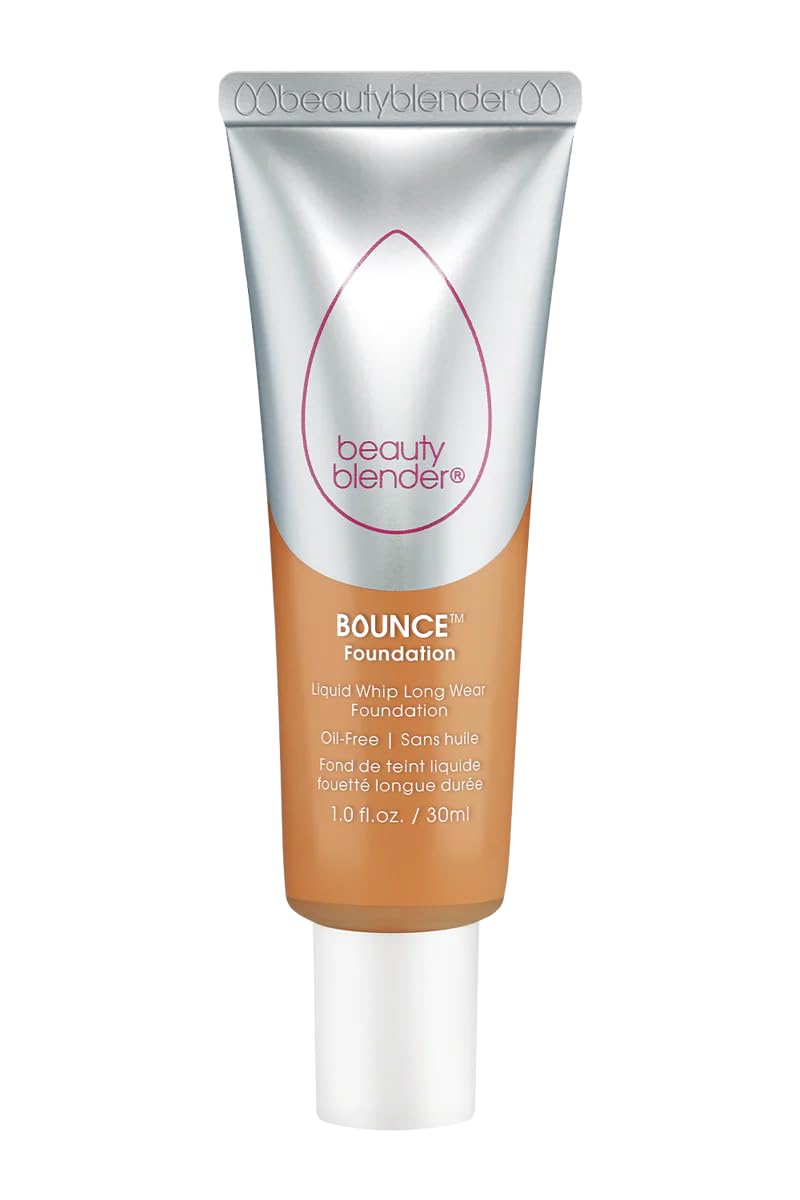 Beautyblender Bounce Liquid Whip Long Wear Foundation, Full Coverage Natural Matte Makeup Foundation, Oil Free 24 Hour Wear, 1.50 C Light Beige