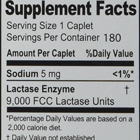 Kirkland Signature Fast Acting Lactase, (2 Pack), 360 Ct Caplets