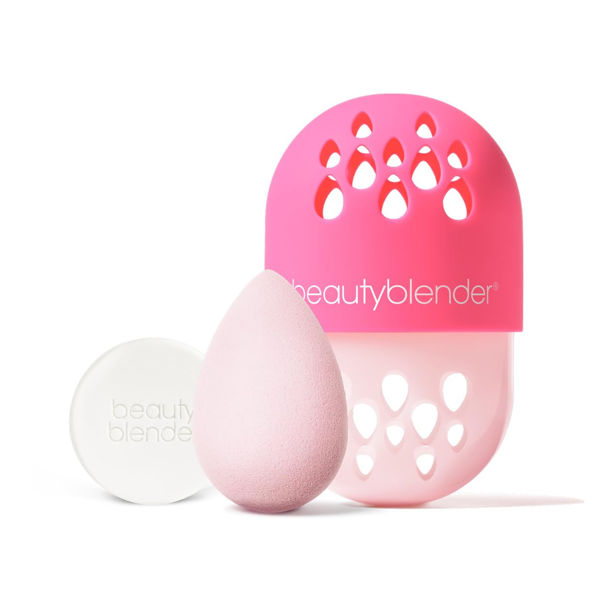 Beautyblender® | Discovery Kit - Makeup Sponge & Makeup Sponge Cleaner, Portable Protection Case, Professional Blending Application, Vegan & Cruelty Free, Made in the USA