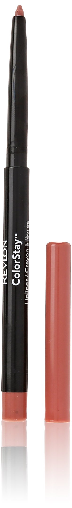 Revlon Colorstay Lip Liner Makeup with Built-in-Sharpener, Longwear Rich Colors, Smooth Application, 630 Nude, 0.01 oz