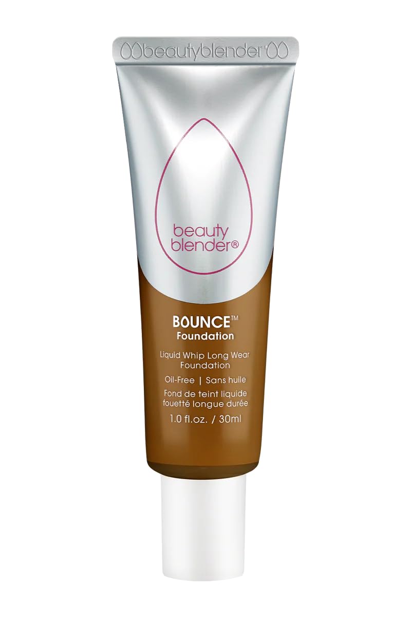 Beautyblender Bounce Liquid Whip Long Wear Foundation, Full Coverage Natural Matte Makeup Foundation, Oil Free 24 Hour Wear, 1.50 C Light Beige
