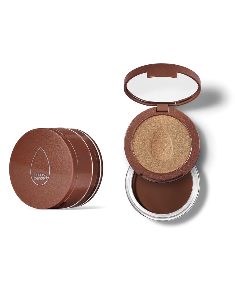Beautyblender® Bounce™ Magic Fit Creamy Bronzer & Highlighter Duo - Pearl/Buff