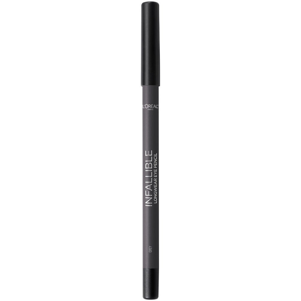 L'Oreal Paris Makeup Infallible Pro-Last Pencil Eyeliner, Waterproof and Smudge-Resistant, Glides on Easily to Create any Look, Black, 0.042 oz., 1 Count