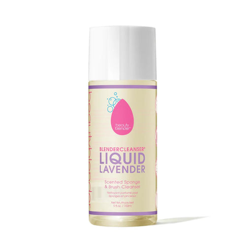 Beautyblender | Blendercleanser Tool Wash | Lavender Purifying Liquid Soap | Sponge, Brush, Makeup Tool Cleanser | Lavender-Scented, Vegan, Paraben & Sulfate-Free, 3 oz | Package May Vary