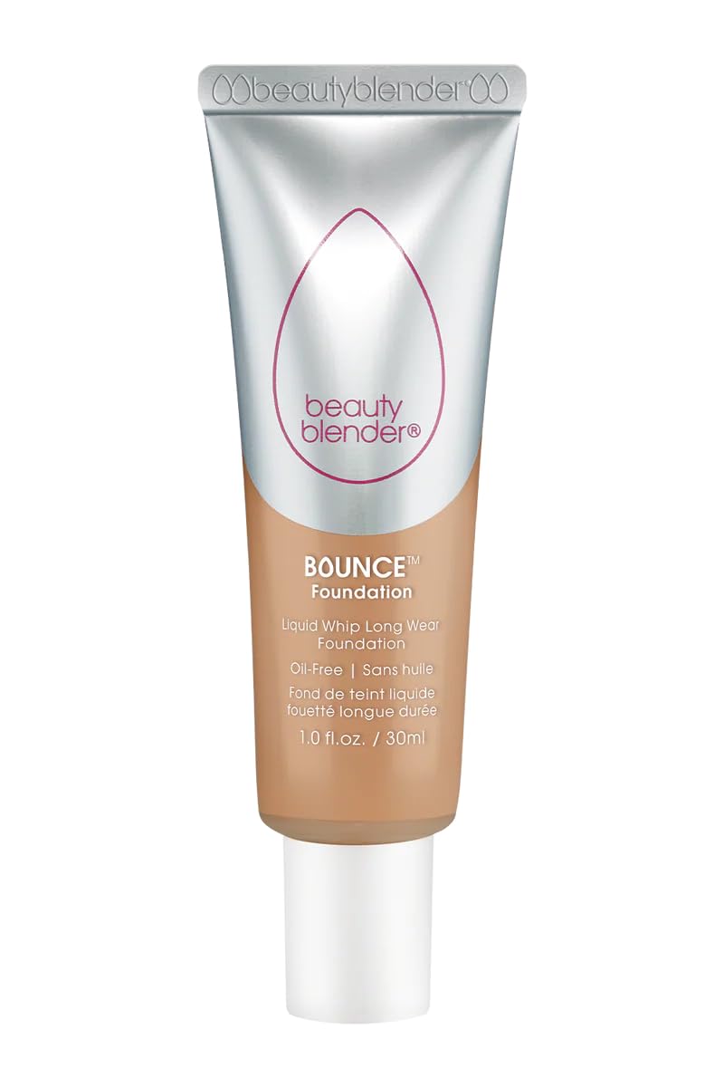 Beautyblender Bounce Liquid Whip Long Wear Foundation, Full Coverage Natural Matte Makeup Foundation, Oil Free 24 Hour Wear, 1.50 C Light Beige