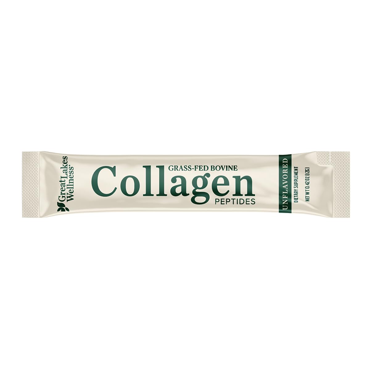 Great Lakes Wellness Collagen Peptides Powder for Skin, Hair, Nails, Joints & Digestion - Unflavored - 22 Servings (Pack of 1)