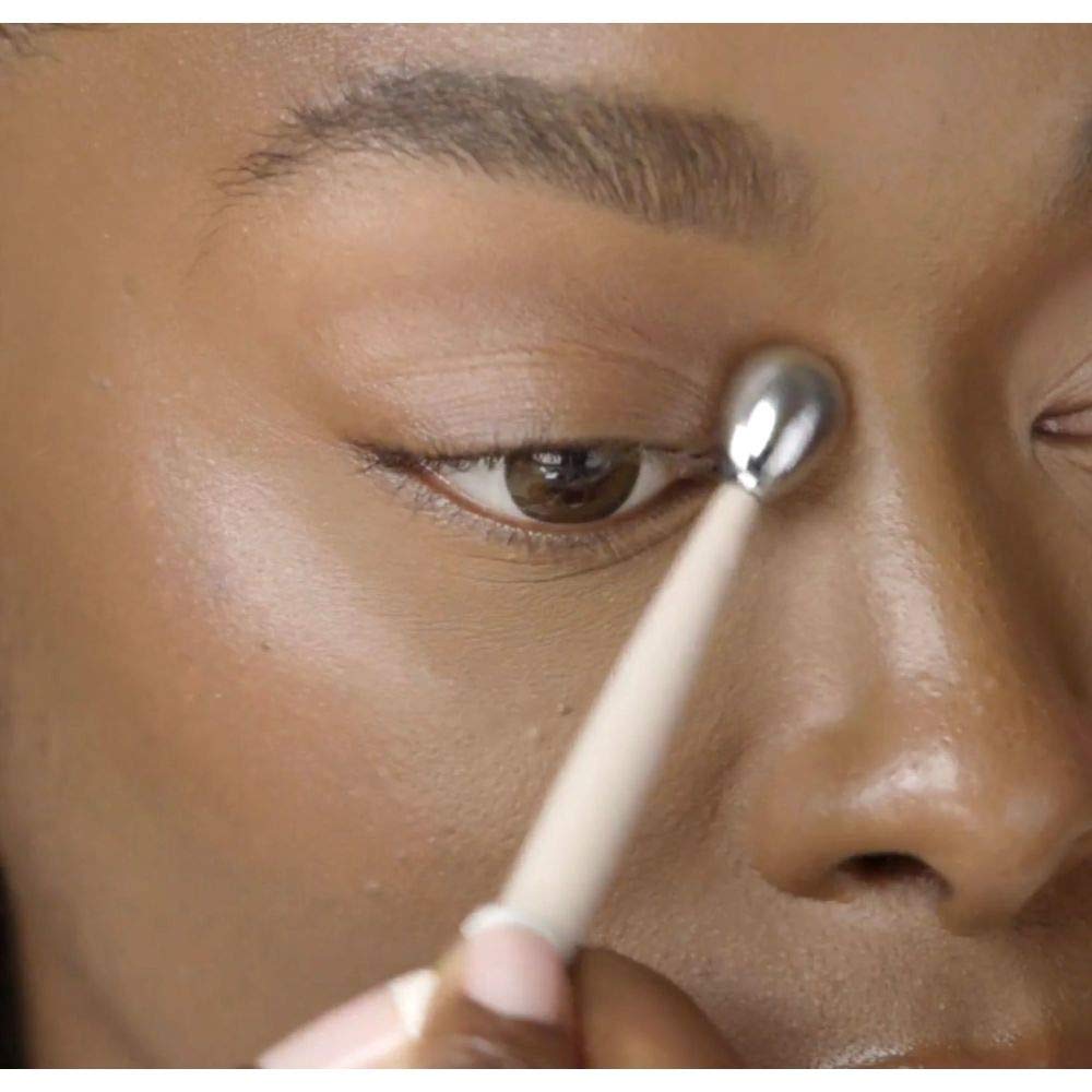 beautyblender THE PLAYER 3-Way Brow Brush, Double Sided Makeup Brush. Vegan, Cruelty Free and Made in the USA