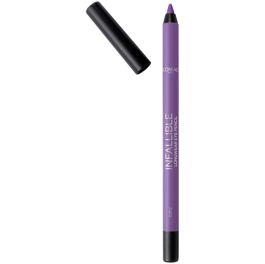 L'Oreal Paris Makeup Infallible Pro-Last Pencil Eyeliner, Waterproof and Smudge-Resistant, Glides on Easily to Create any Look, Black, 0.042 oz., 1 Count
