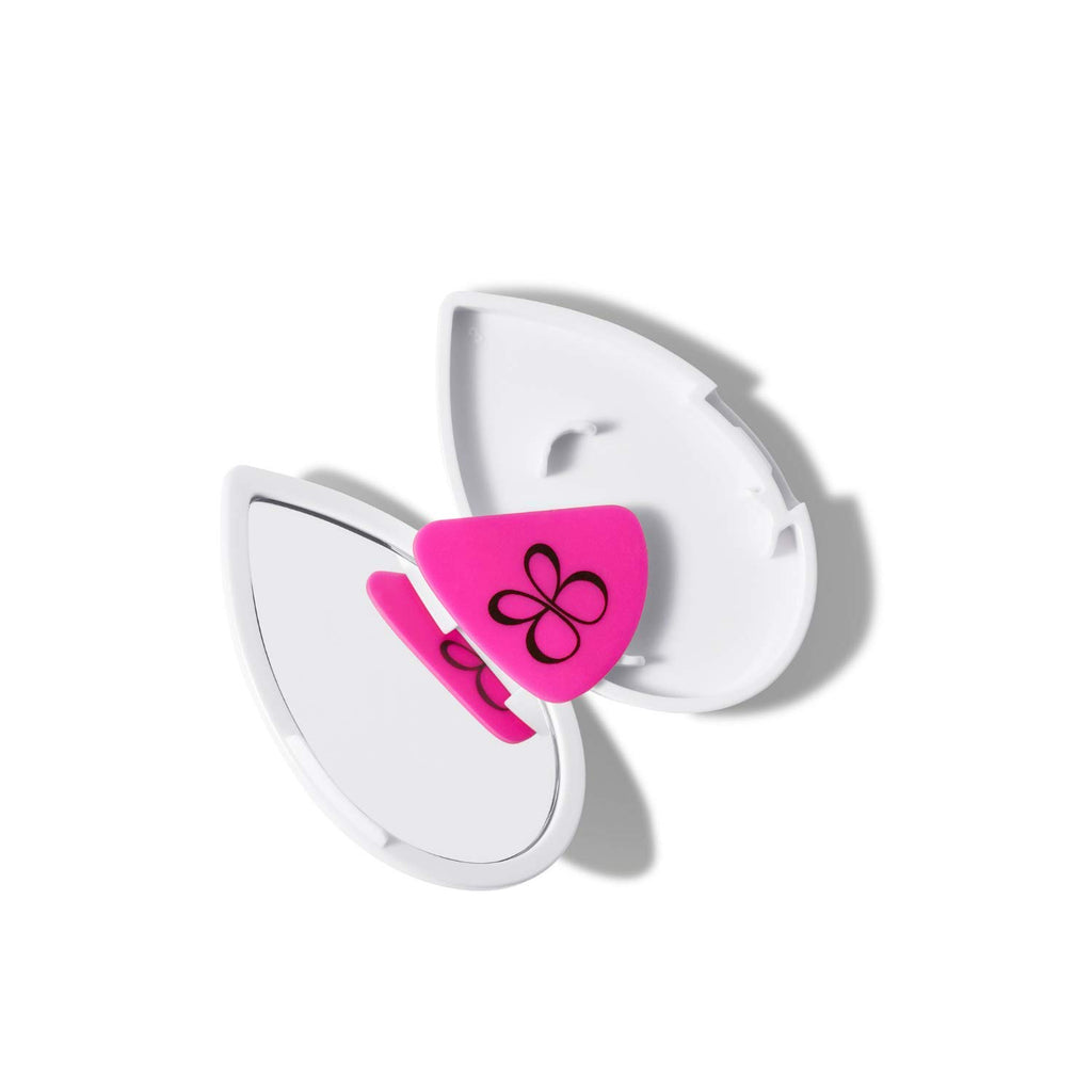 beautyblender® | Liner Designer Pro Beauty Blender Triple-Edged Eyeliner & Eye Pencil Guide, Includes Magnifying Mirror & Suction Cup, For Eye Pencil, Gel Cream, Liquid Liner and Powder Formula