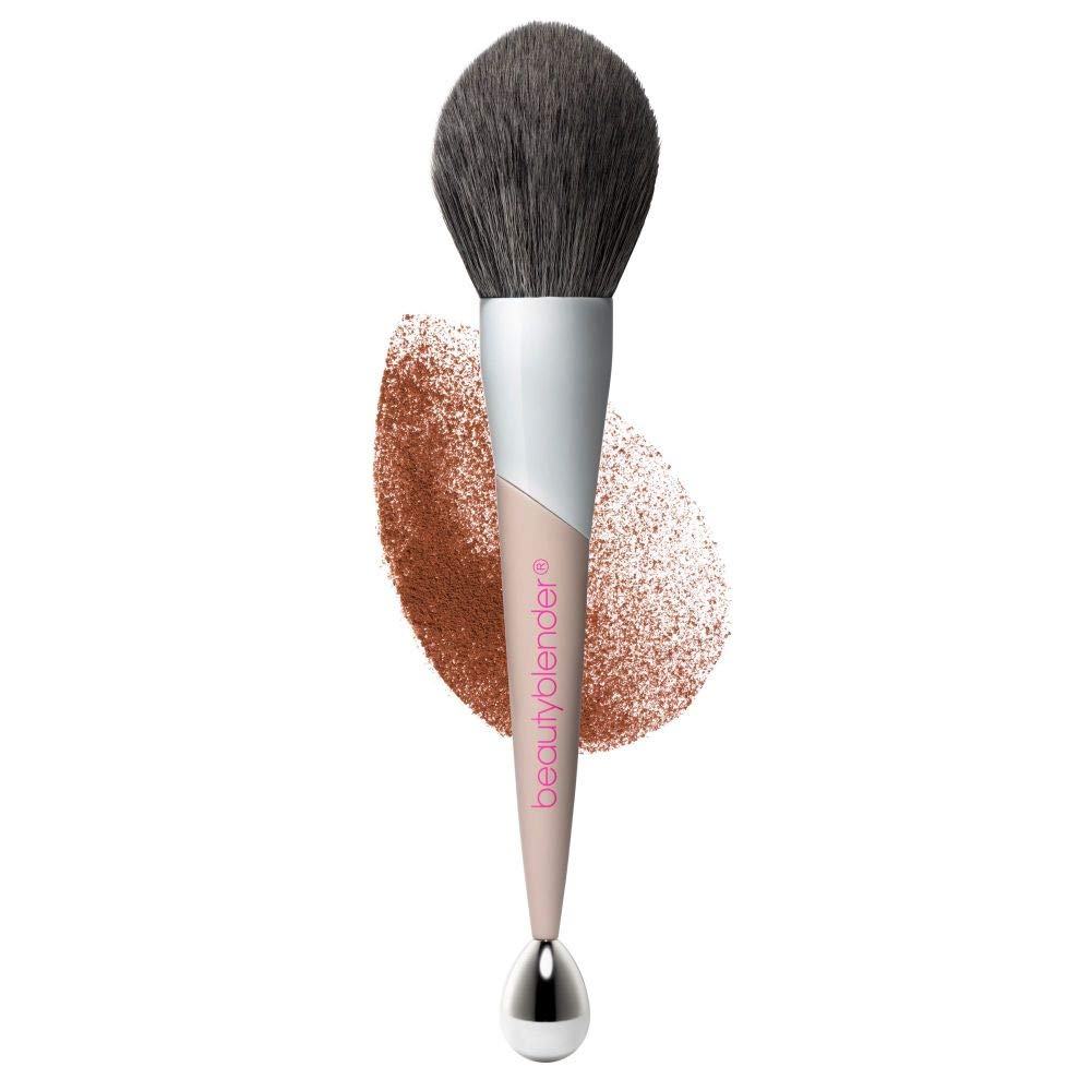 beautyblender THE PLAYER 3-Way Brow Brush, Double Sided Makeup Brush. Vegan, Cruelty Free and Made in the USA