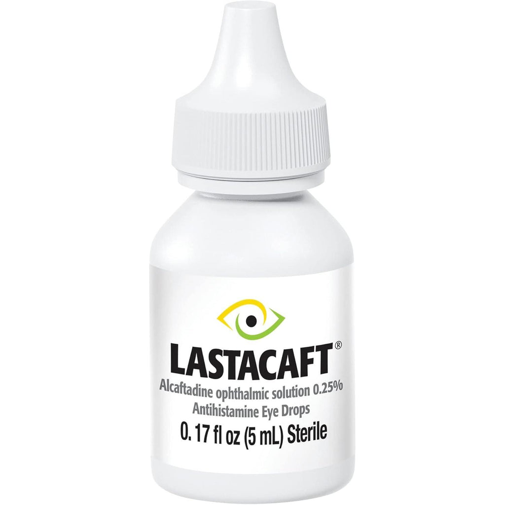 Lastacaft Once Daily Eye Allergy Itch Relief Drops, 0.17 fl oz (5 mL), 1 Count