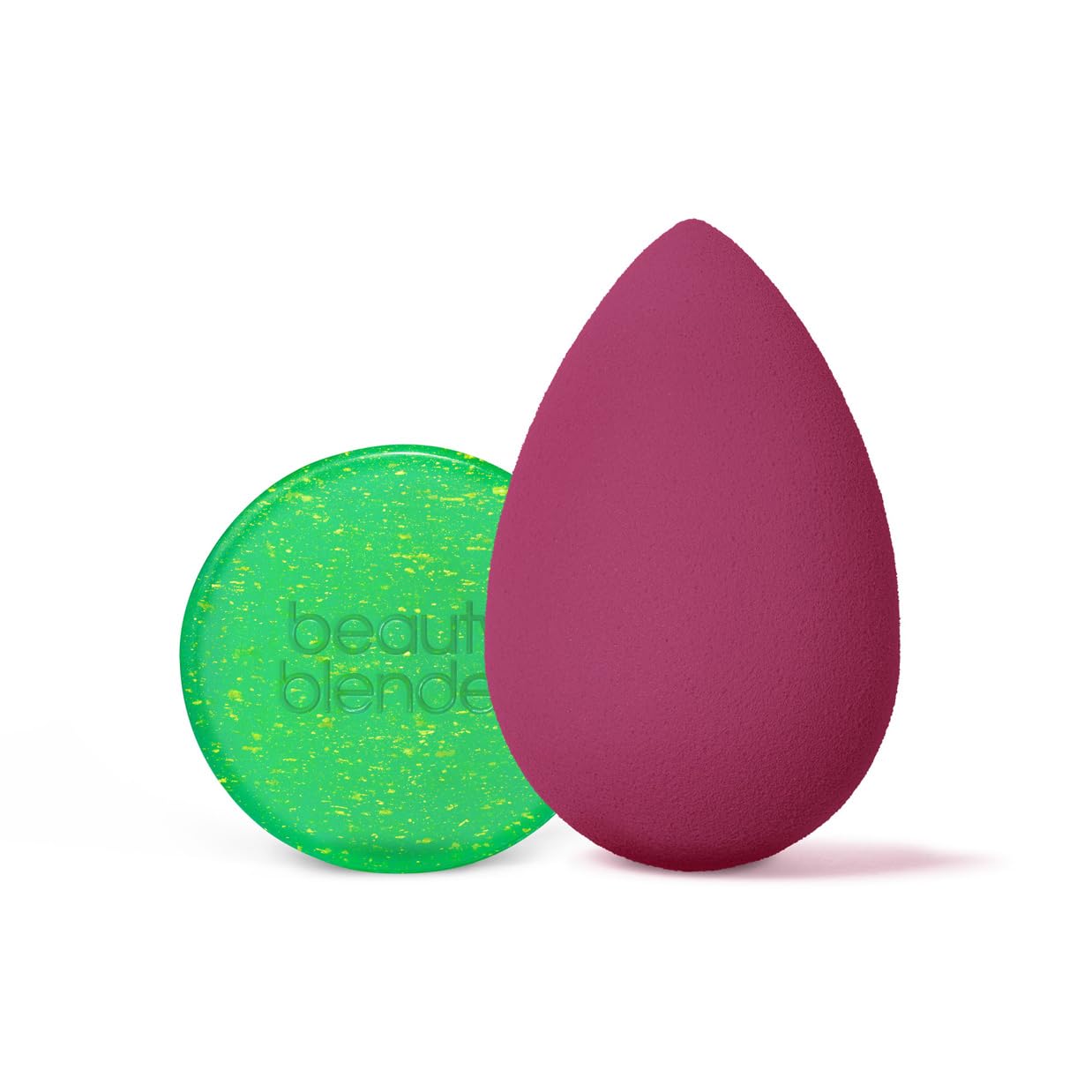 Beautyblender® | Blending Queen Blend and Cleanse Set, Sapphire sponge and Speckled Violet Cleanser