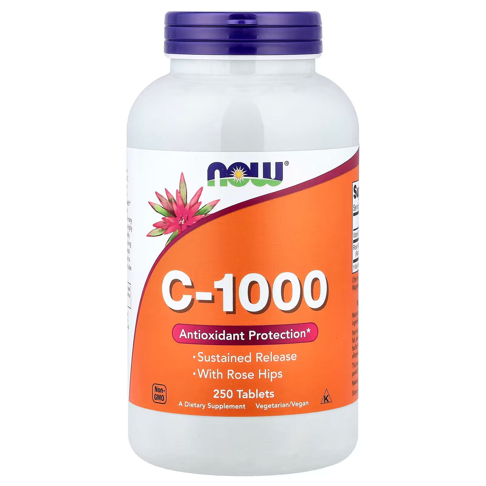 NOW Foods Vitamin C - 240 Count (Mint)