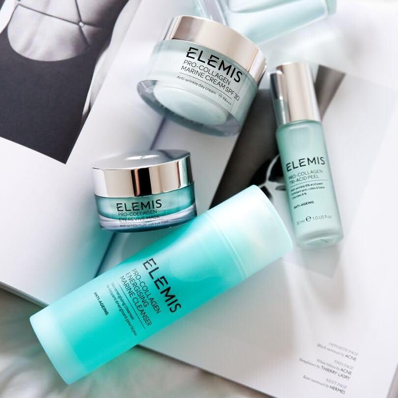 ELEMIS Pro-Collagen Energising Marine Cleanser 150ml – Anti-Aging Gel Face Wash To Purify, Energize & Refresh Skin with Magnesium & Zinc