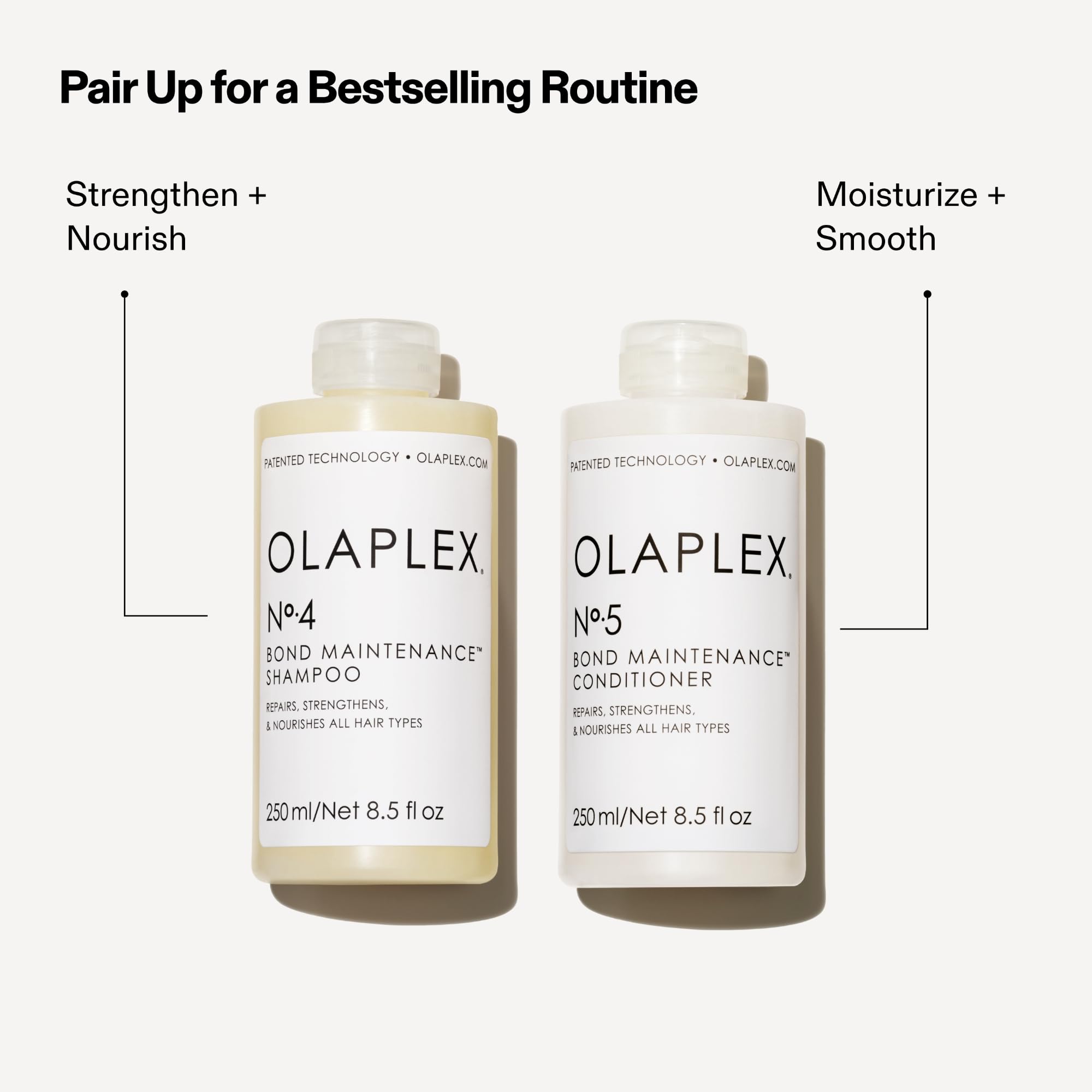 Olaplex No. 5 Bond Maintenance Conditioner, Repairs, Strengthens, & Nourishes All Hair Types, Leaving Hair Feeling Soft & Adds Shine
