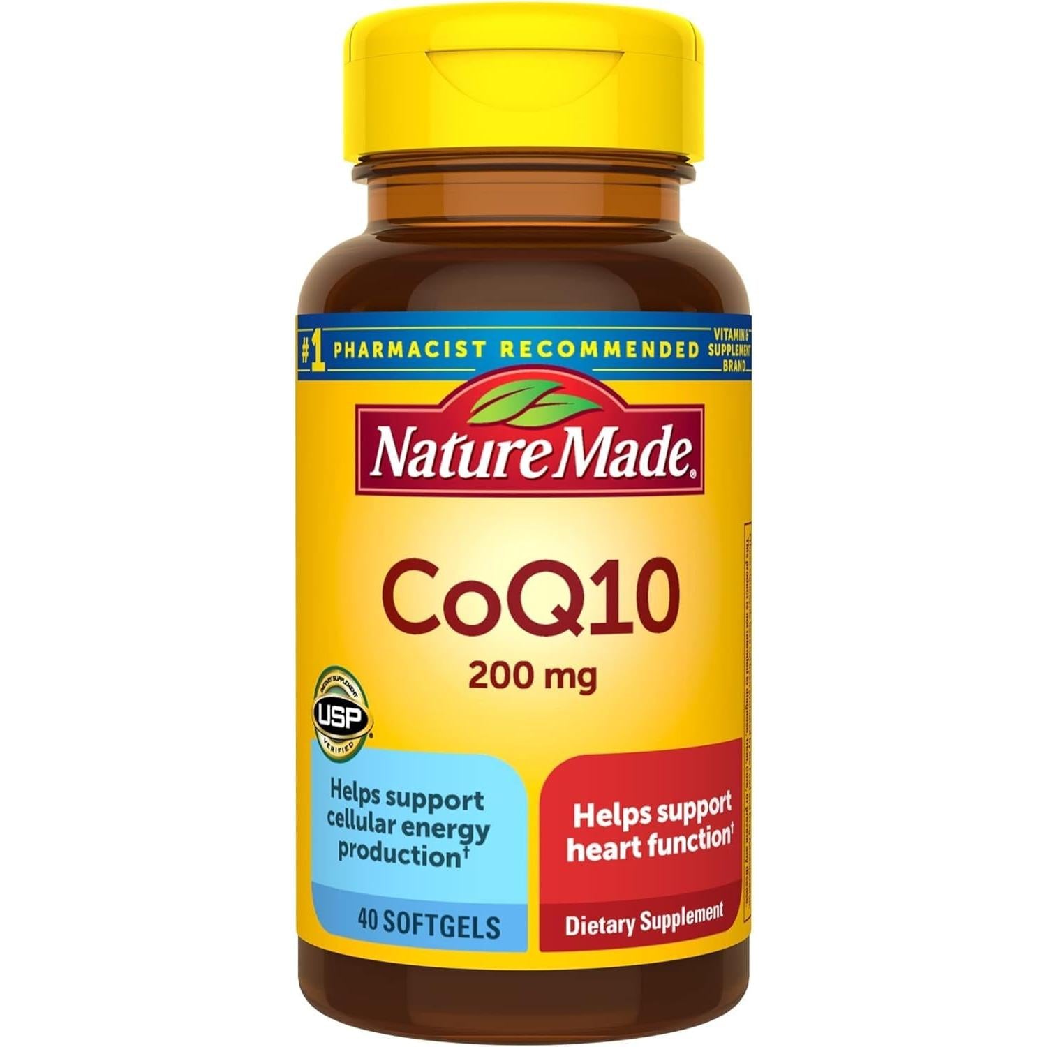 Nature Made CoQ10 200 mg Softgels (140 Count)