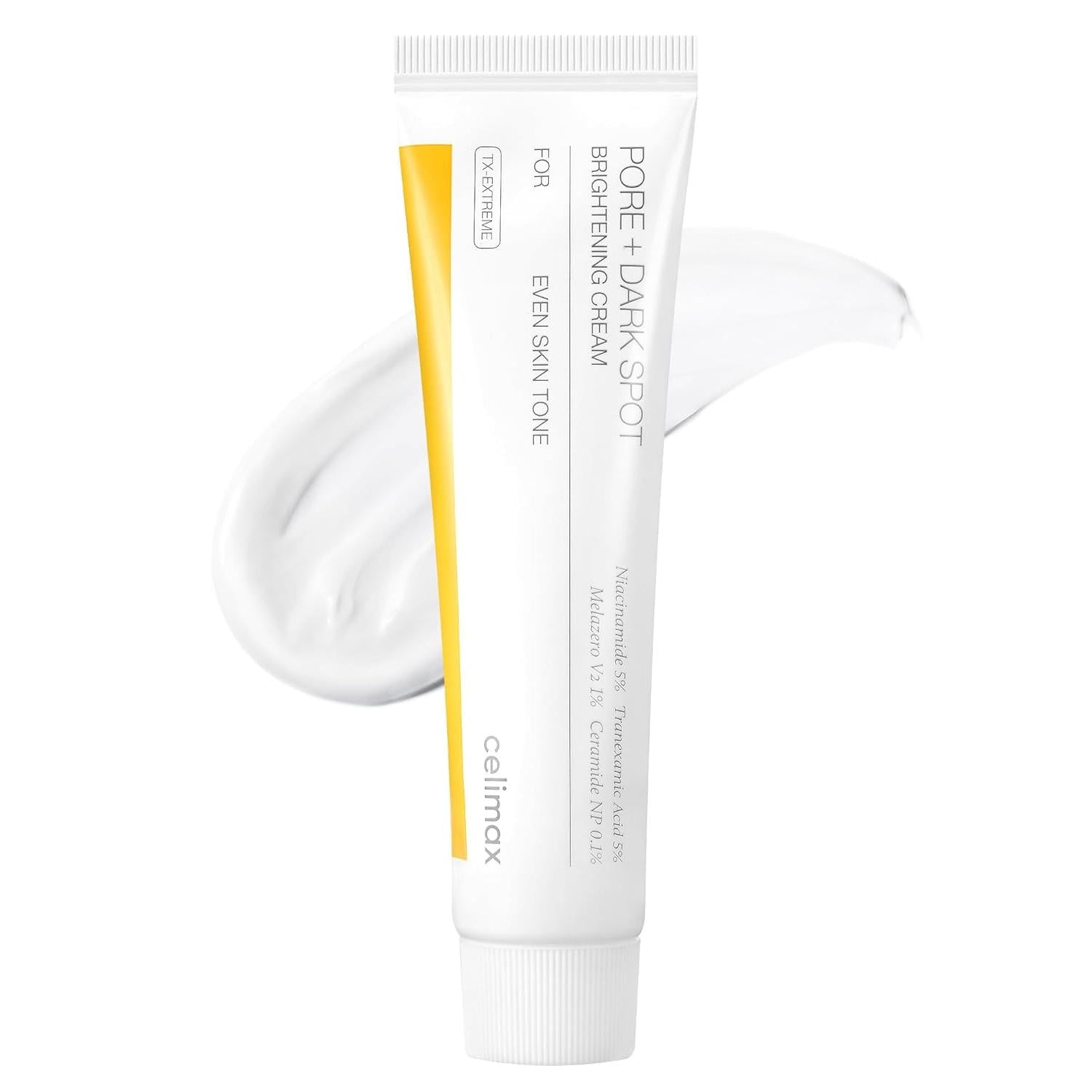 celimax Pore+Dark Spot Brightening Cream | with Niacinamide, Tranexamic Acid, TXA Cream, Pore Minimizer, Non-Irritating, Hydrating, For Sensitive Skin, Holiday Gift, 35ml