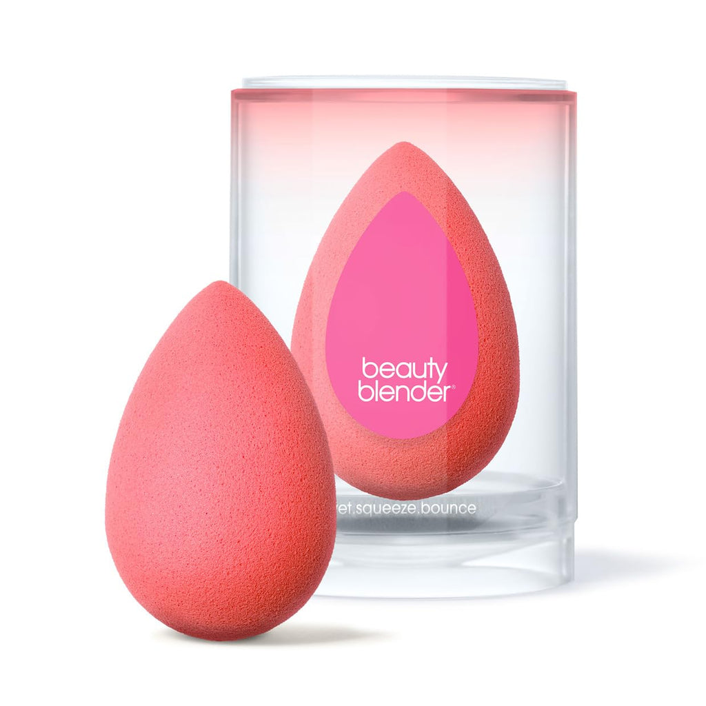 Beautyblender® | Original Pink Beauty Blender 2-Piece Bundle for Blending Foundations, Powders, and Creams, Super-Soft Foam for Streak-Free Application, Made in the USA, Reusable, Washable