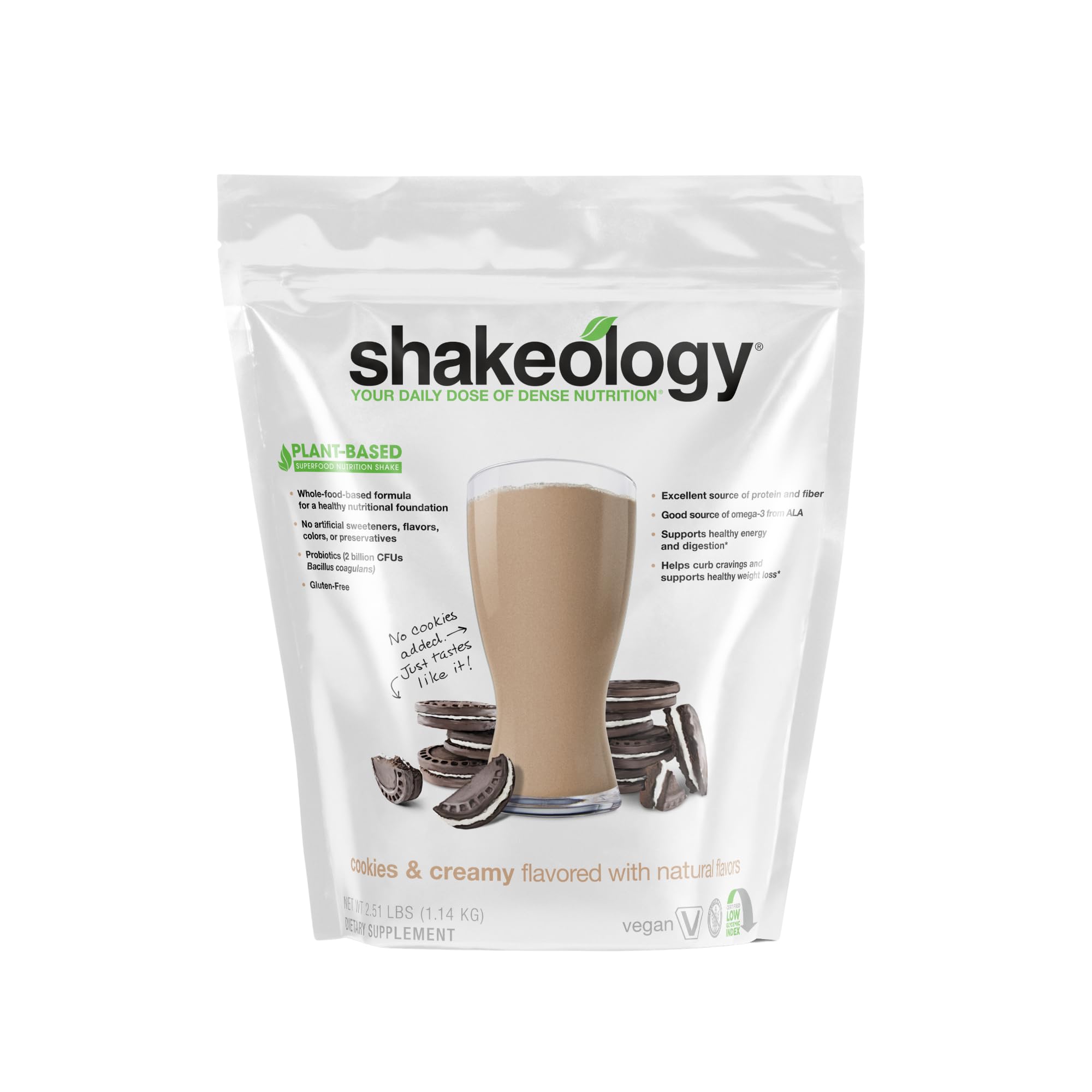 Shakeology Plant Based Protein Powder Blend – Gluten-Free Shake with Vitamins and Minerals – Helps Support Weight Loss, Lean Muscle, Gut Health – Cafe Latte, 30 Servings