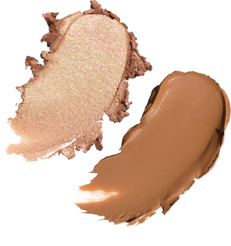 Beautyblender® Bounce™ Magic Fit Creamy Bronzer & Highlighter Duo - Pearl/Buff