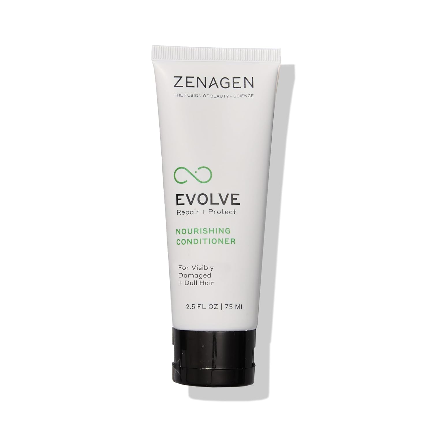 ZENAGEN Evolve Repair + Protect Nourishing Conditioner (Unisex) | Hydrates & Repairs Damaged Hair, Promotes Thicker Fuller Hair, Plant-Based, Color-Safe, Vegan, All Hair Types, 2.5 oz