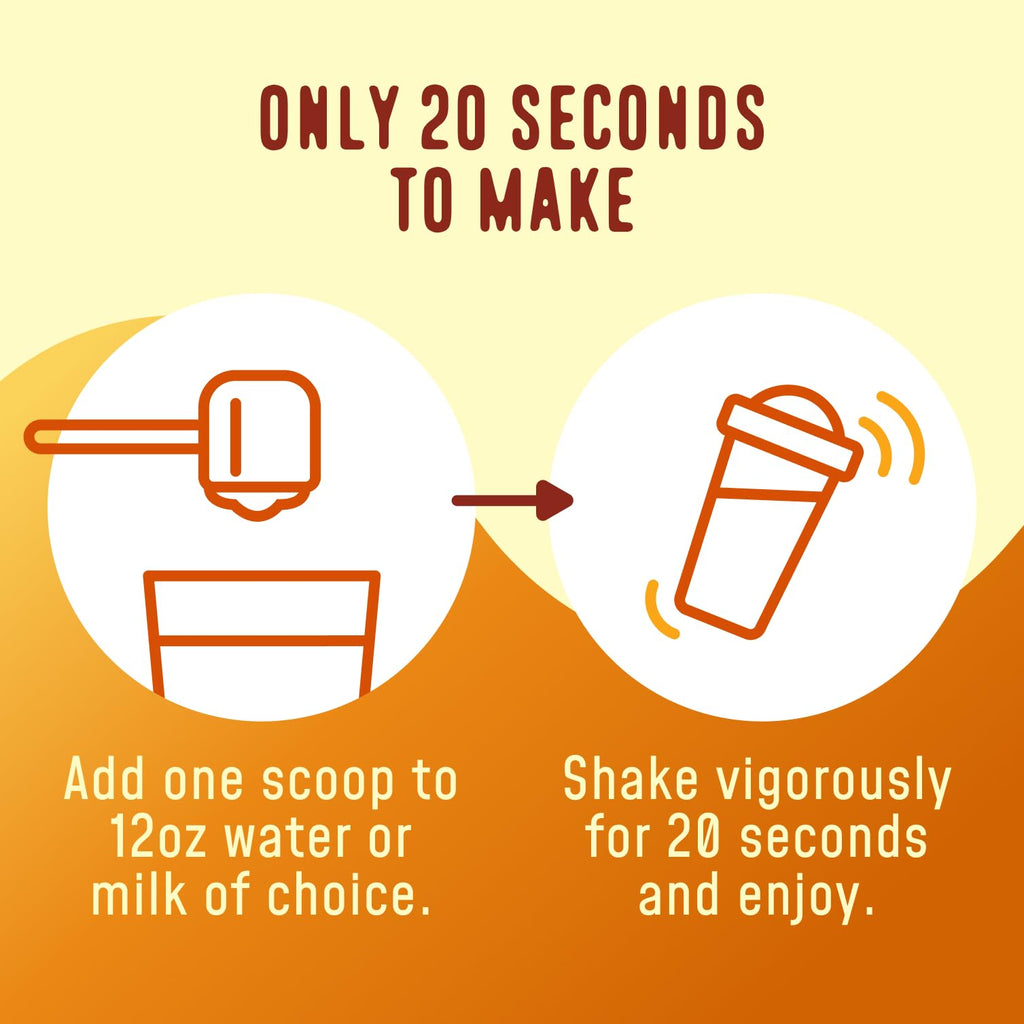 FlavCity Grass Fed Whey Protein Powder - Vanilla Smoothie - 25g Protein & 10g Collagen - Made with Real Vanilla Bean & Organic Coconut Milk - Gluten Free & No Added Sugars (20 Servings)