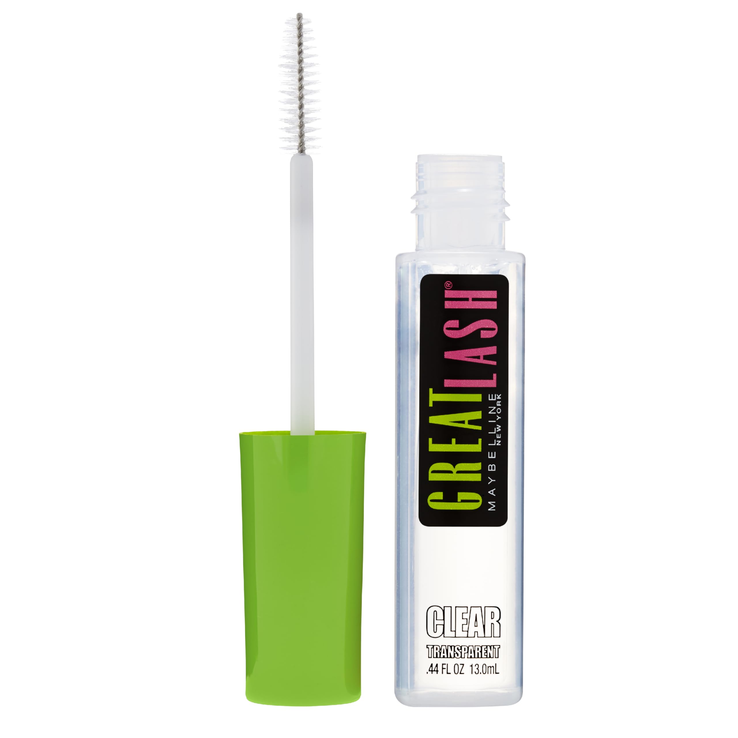 Maybelline Great Lash Washable Mascara Makeup, Volumizing Lash-Doubling Formula That Conditions As It Thickens, Blackest Black, 1 Count