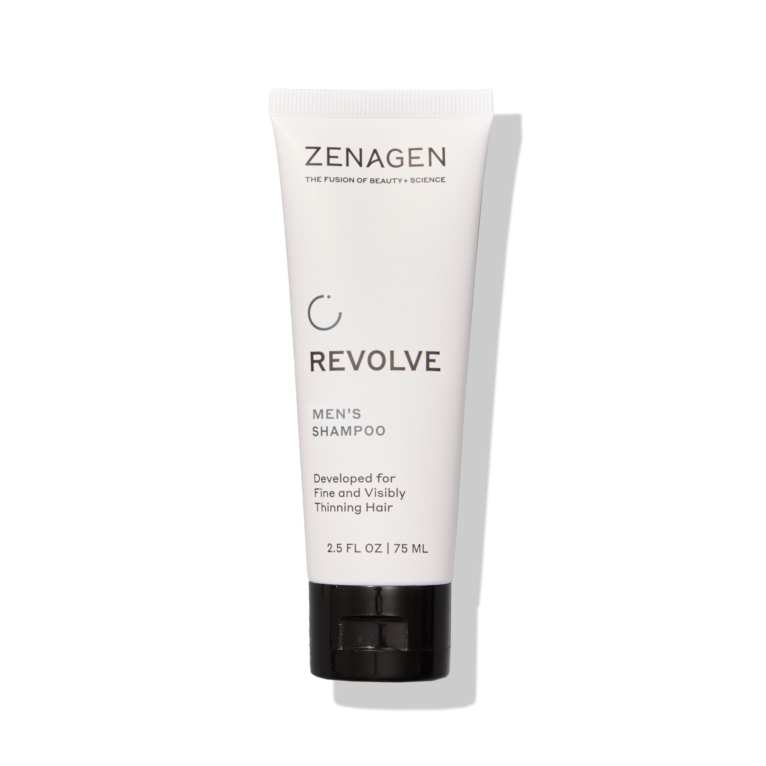 ZENAGEN Revolve Men's Thickening Shampoo | Supports Appearance of Fuller, Healthier-Looking Hair, Developed for Fine & Visibly Thinning Hair, Plant-Based, Color-Safe, 5-Minute Treatment