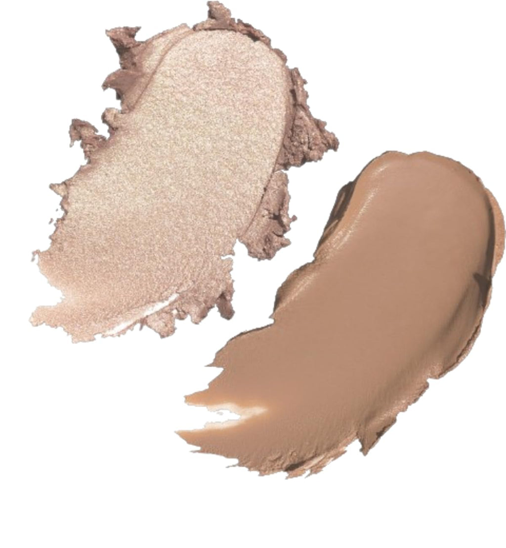 Beautyblender® Bounce™ Magic Fit Creamy Bronzer & Highlighter Duo - Pearl/Buff