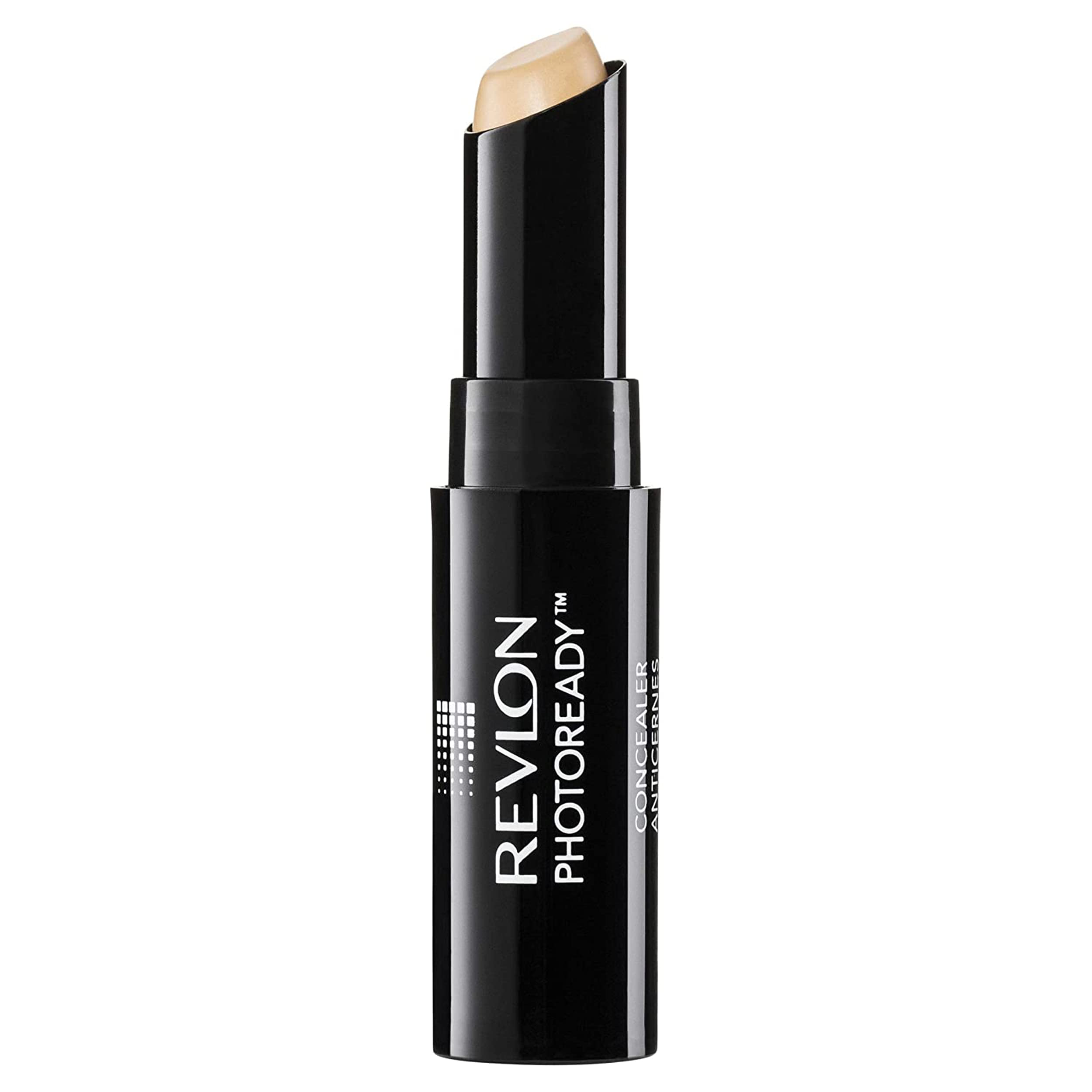 Revlon Concealer Stick, PhotoReady Face Makeup for All Skin Types, Longwear Medium- Full Coverage with Creamy Finish, Lightweight Formula, 003 Light Medium, 0.11 Oz