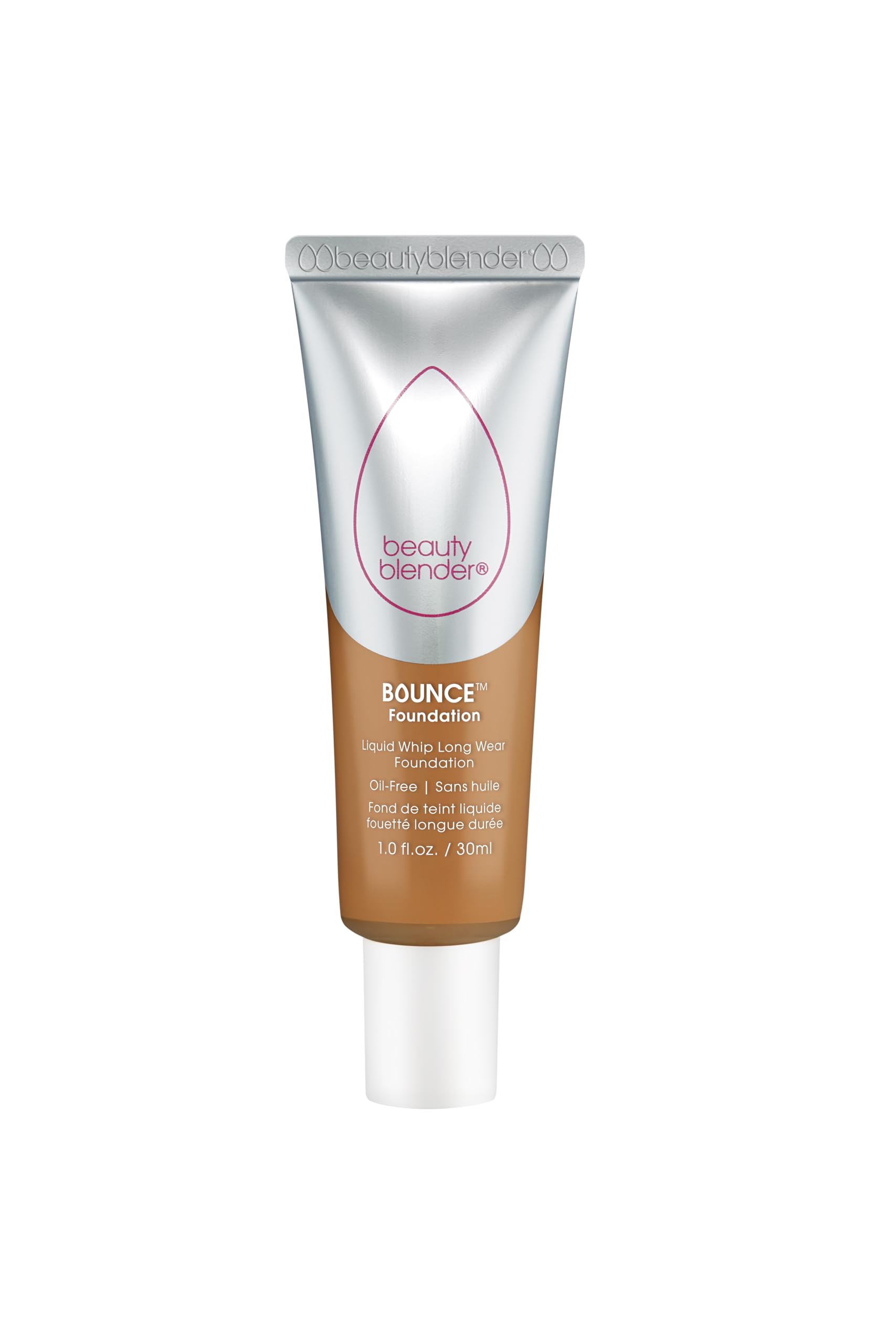 Beautyblender Bounce Liquid Whip Long Wear Foundation, Full Coverage Natural Matte Makeup Foundation, Oil Free 24 Hour Wear, 1.50 C Light Beige