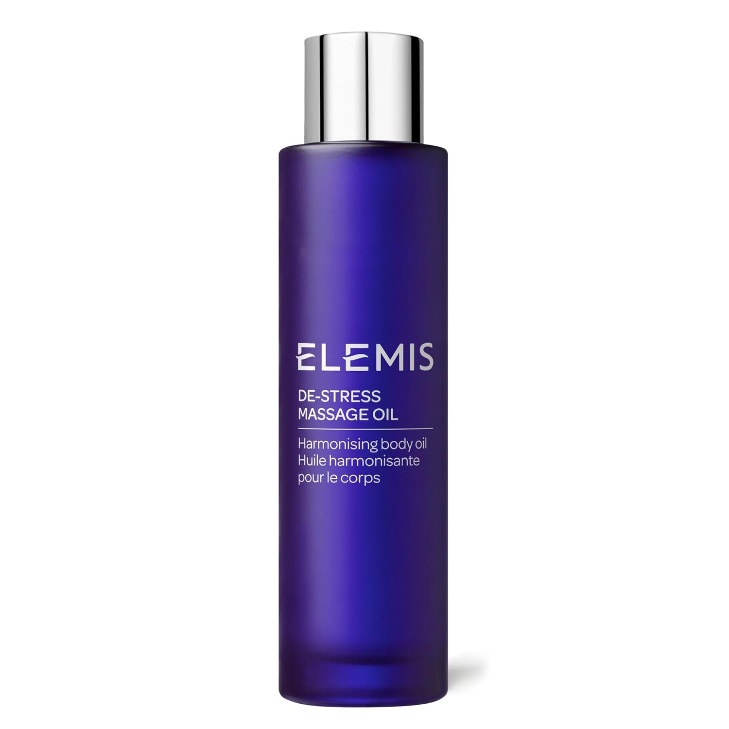 ELEMIS De-Stress Massage Oil | Harmonizing Oil Deeply Nourishes, Relaxes, and Calms the Body and Mind with a Blend of Essential Oils, 3.3 Fl Oz