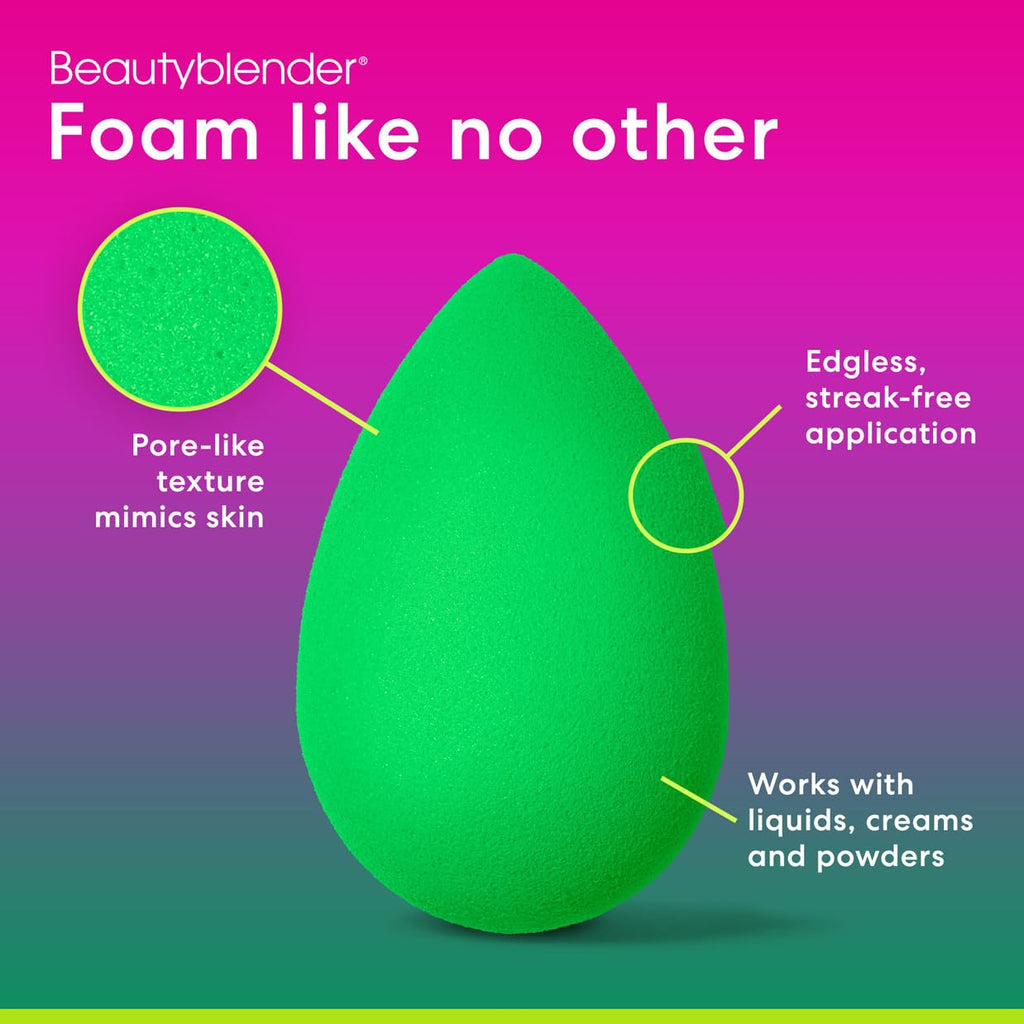 Beautyblender® | House of Bounce Set – Makeup Sponge & Sponge Storage Stand, Professional Smooth Blending Application, Vegan & Cruelty Free, Made in the USA