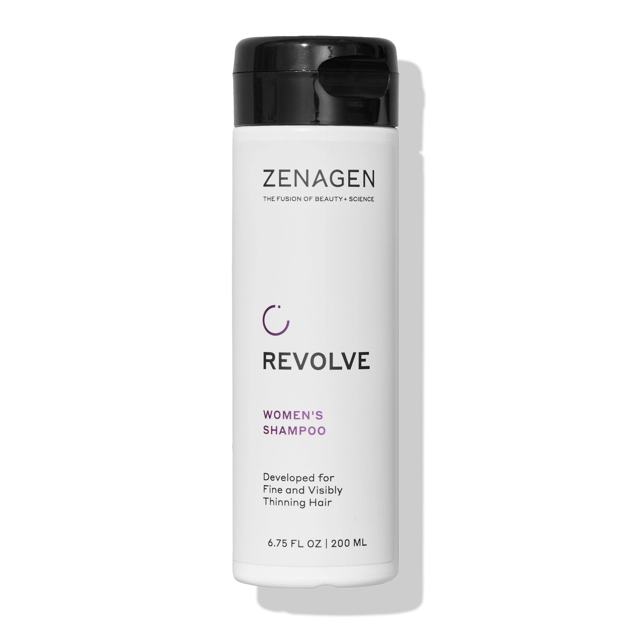 ZENAGEN Revolve Women's Thickening Shampoo | Supports Appearance of Fuller, Healthier-Looking Hair, Developed for Fine & Visibly Thinning Hair, Plant-Based, Color-Safe, 5-Minute Treatment