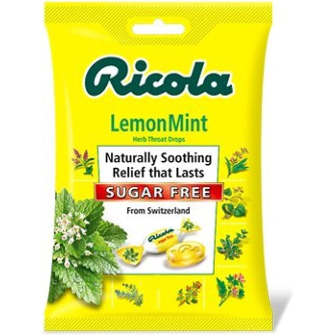 Ricola Cough Drops Sugar Free, 105 Count