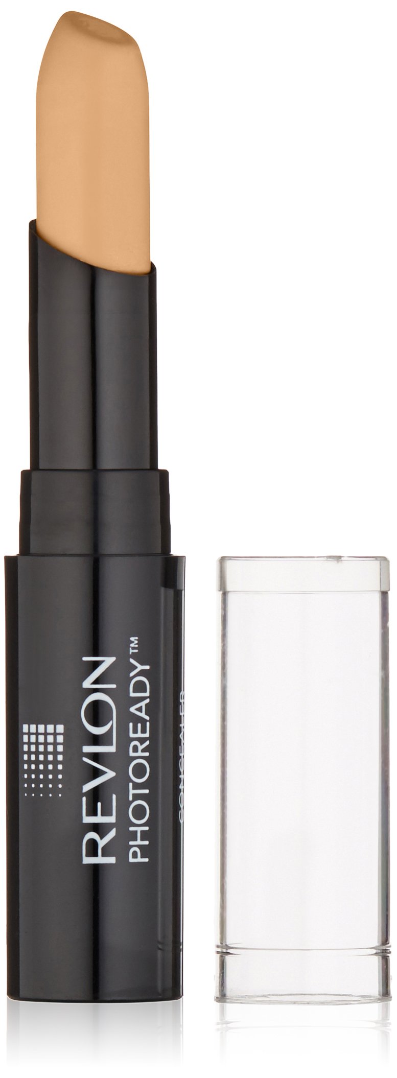 Revlon Concealer Stick, PhotoReady Face Makeup for All Skin Types, Longwear Medium- Full Coverage with Creamy Finish, Lightweight Formula, 003 Light Medium, 0.11 Oz
