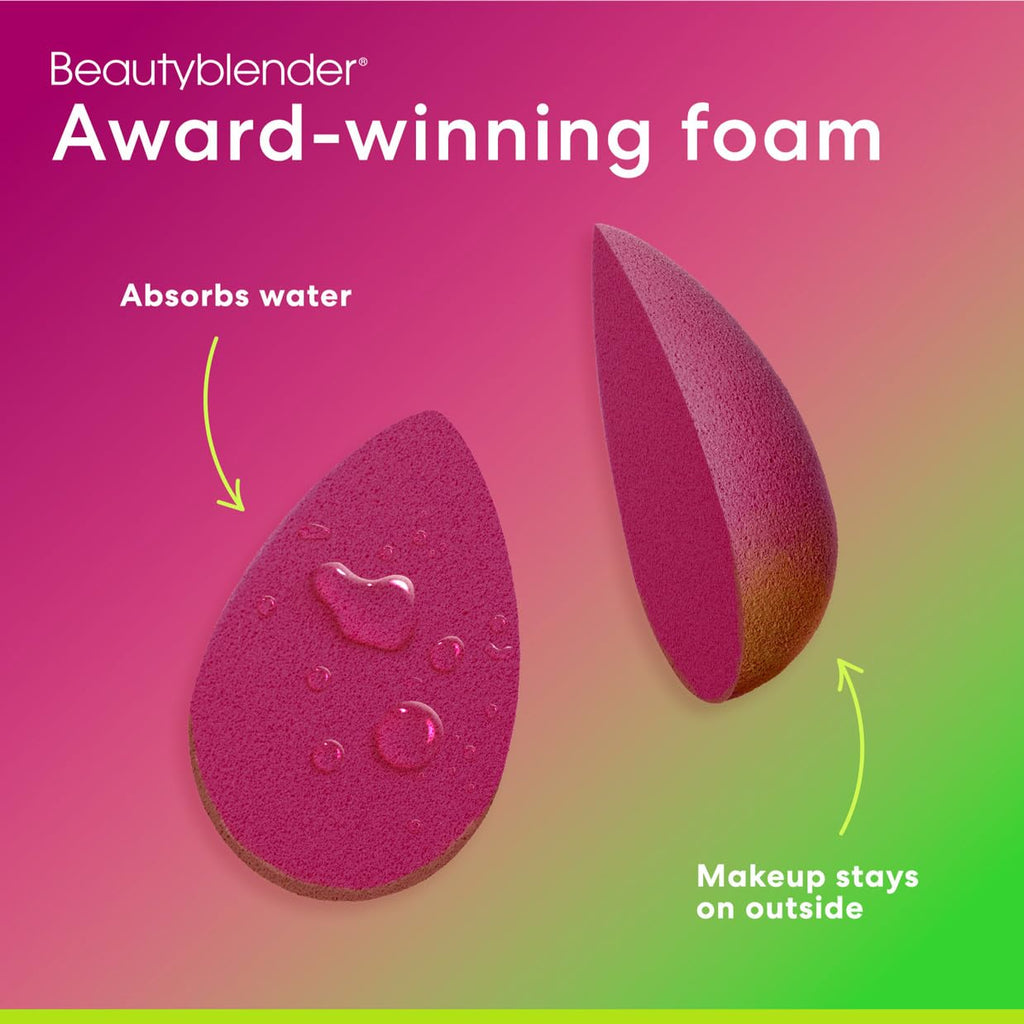 Beautyblender® | Blending Queen Blend and Cleanse Set, Sapphire sponge and Speckled Violet Cleanser