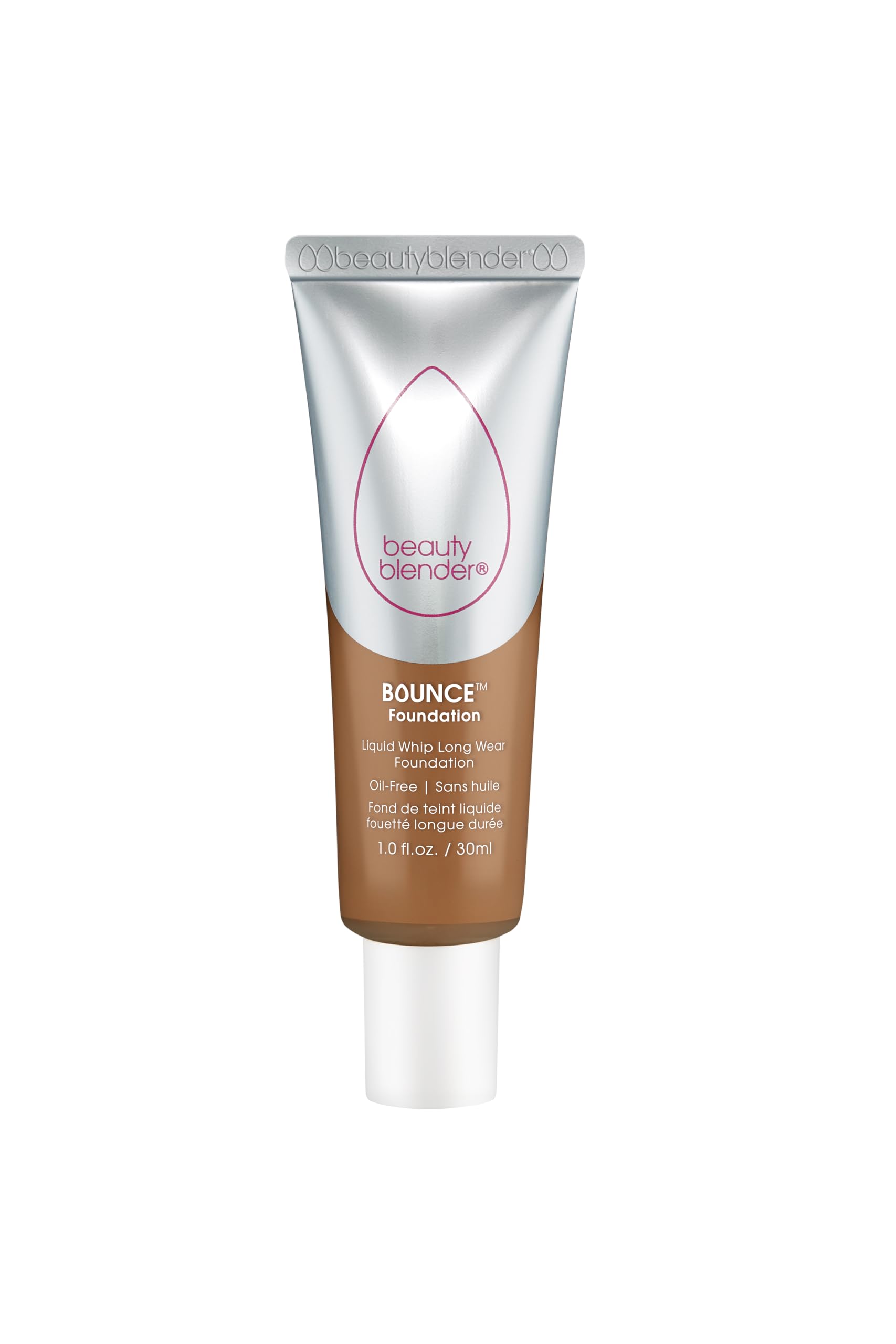 Beautyblender Bounce Liquid Whip Long Wear Foundation, Full Coverage Natural Matte Makeup Foundation, Oil Free 24 Hour Wear, 1.50 C Light Beige