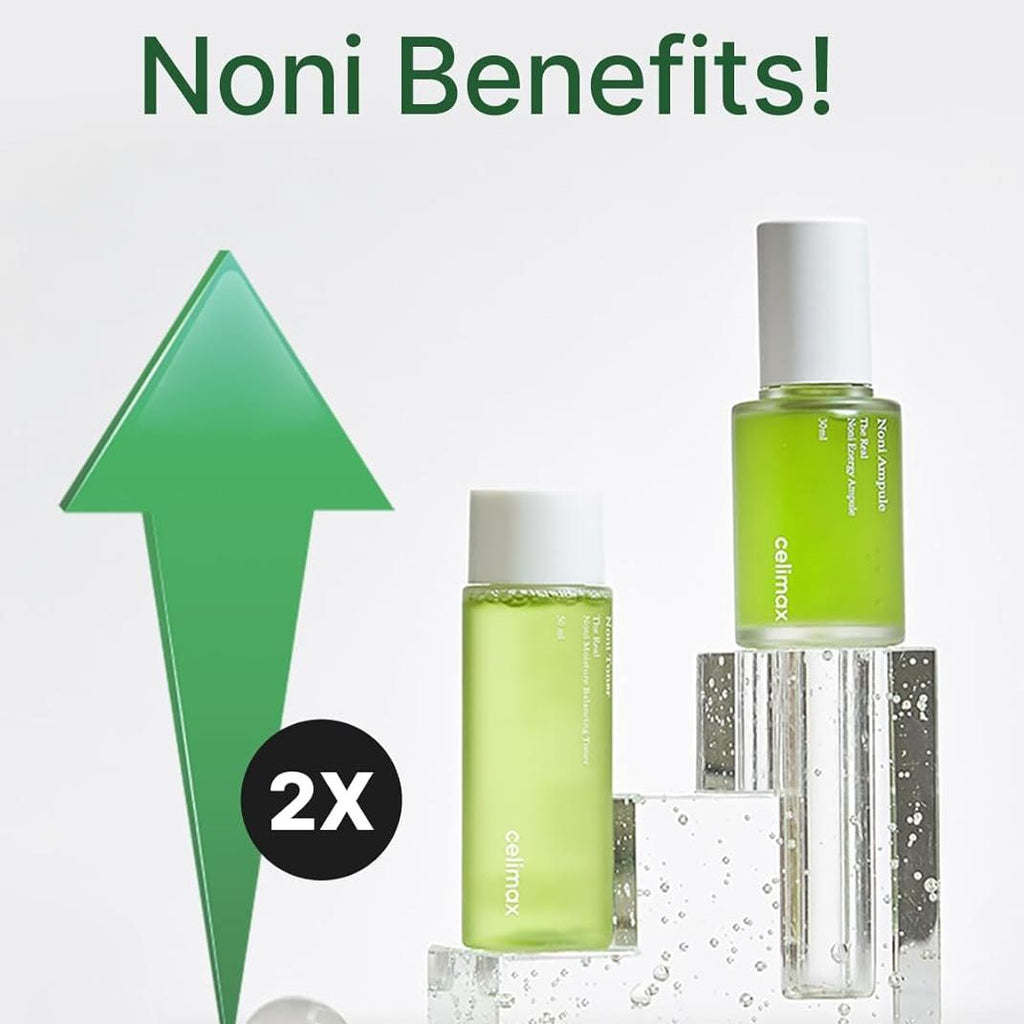 celimax Noni Energy Ampoule 50ml + Noni Toner 150ml Bundle